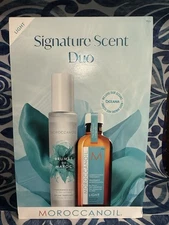 Moroccanoil Brumes Du Maroc Fragrance Mist 3.4 Oz & Light treatment 3.4 Oz