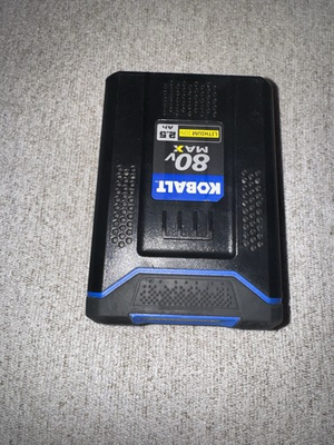 #ad Kobalt 80V MAX Lithium Ion Li Ion 2.5 Ah Power Tool *not working** $20.00