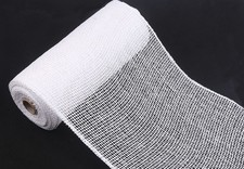 Burlap Deco Mesh 10" x 10 Yards30 FeetWhite