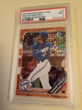 2019 Bowman Chrome Orelvis Martinez #8/25 ORANGE MEGA BOX #BCP-69 Graded PSA 9