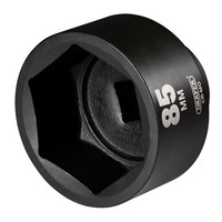 Draper Impact Nuss 85Mm 1 Zoll 6-Kant Antrieb 1In Schwarz Phosphat