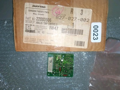 #ad Maytag OEM Washer Analog Temperature Control Board 22003906 $120.00
