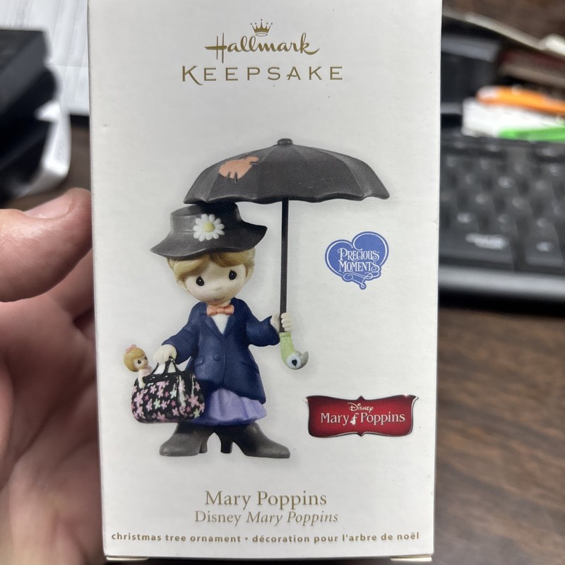 Hallmark Keepsake Precious Moments Mary Poppins Disney Mary Poppins Ornament