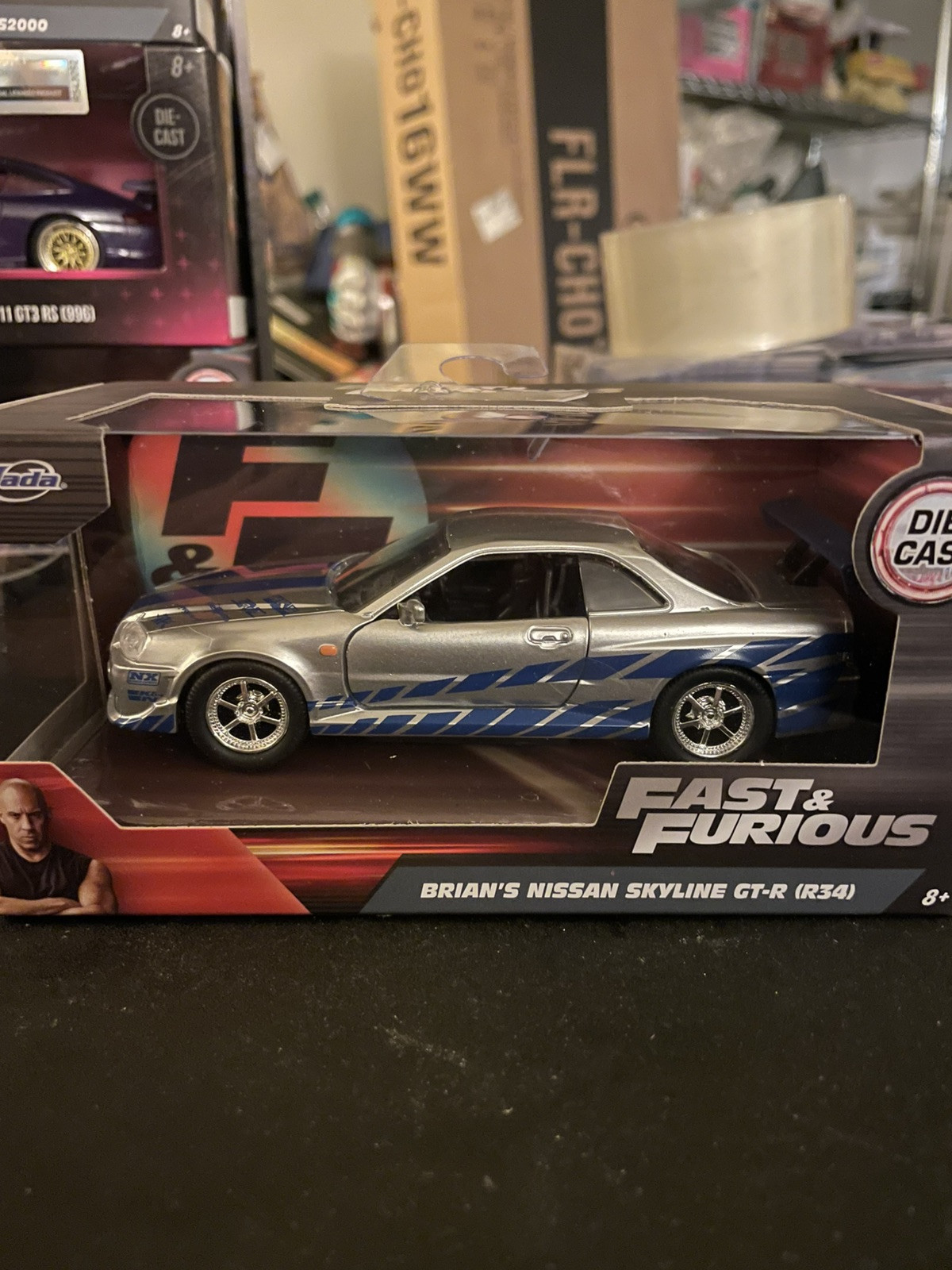 1:24 Jada Fast And Furious Brian's Nissan Skyline 2002 Ref. 97158