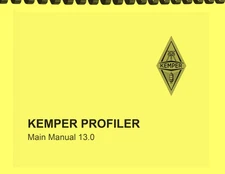 Kemper Profiler Main Manual 13.0 HEAD, POWERHEAD, RACK, POWERACK, STAGE, REMOTE