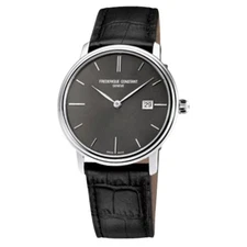 Frédérique Constant Slimline Men's Black Watch - FC-220NG4S6