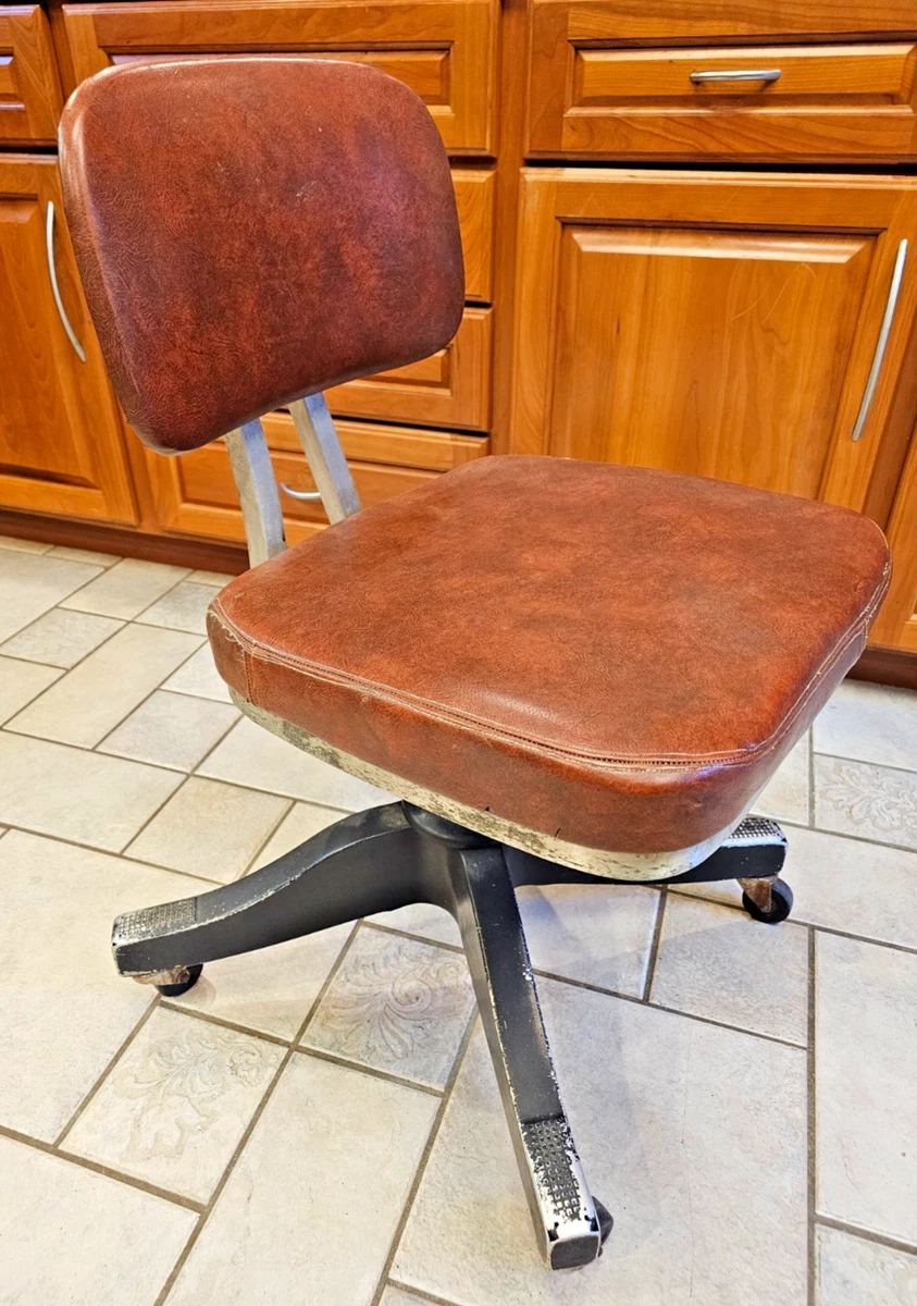 Vinyl Red Post - 1950 Time Period Manufactured Antique Chairs for