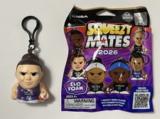 NEW 2026 KELSEY PLUM Los Angeles Sparks Squeezy Mates WNBA Keychain Bag Clip