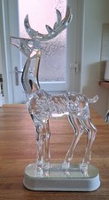 Battery Arcylic LED Reindeer Christmas Decoration