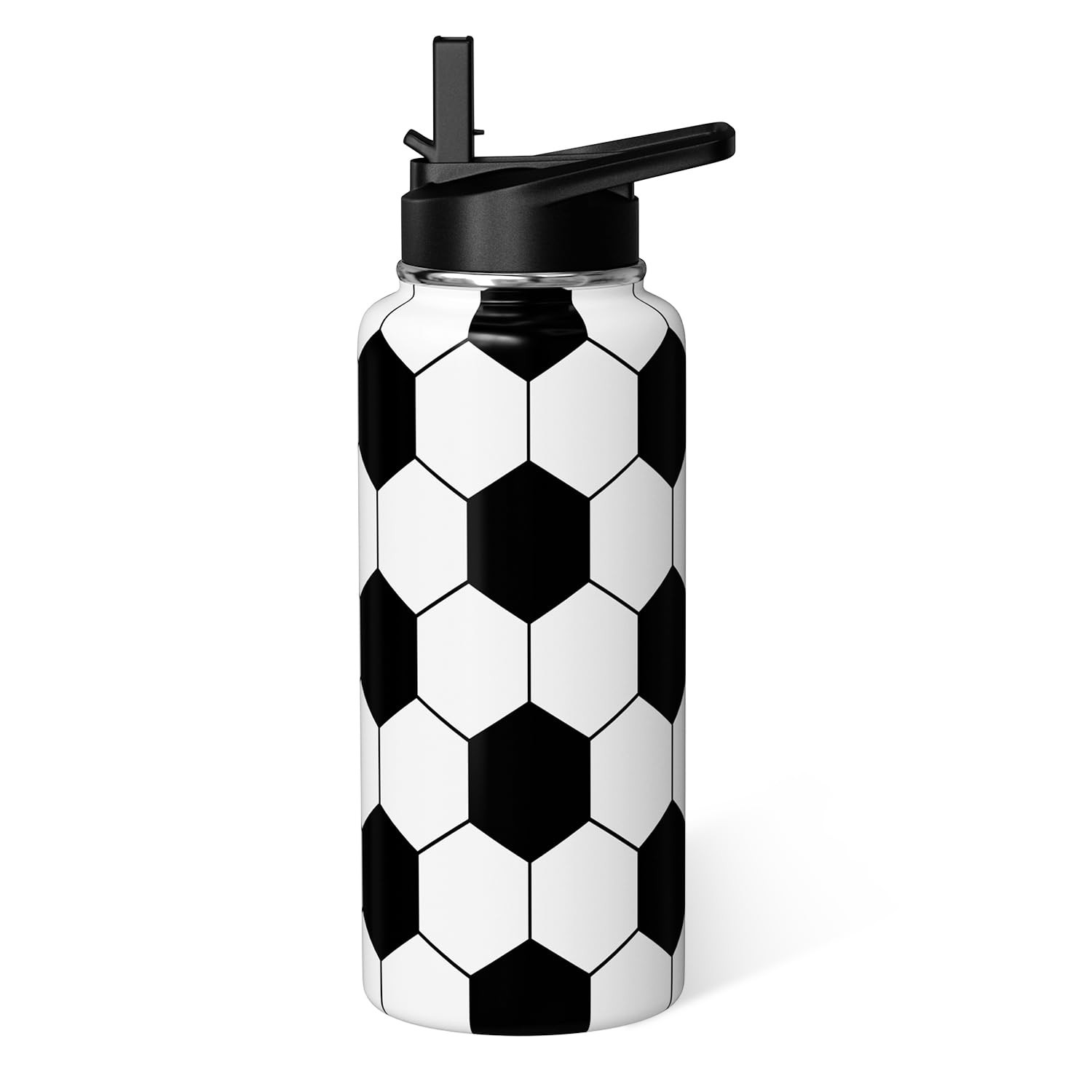32oz Insulated Sports Water Bottles Soccer Gifts For Men ...