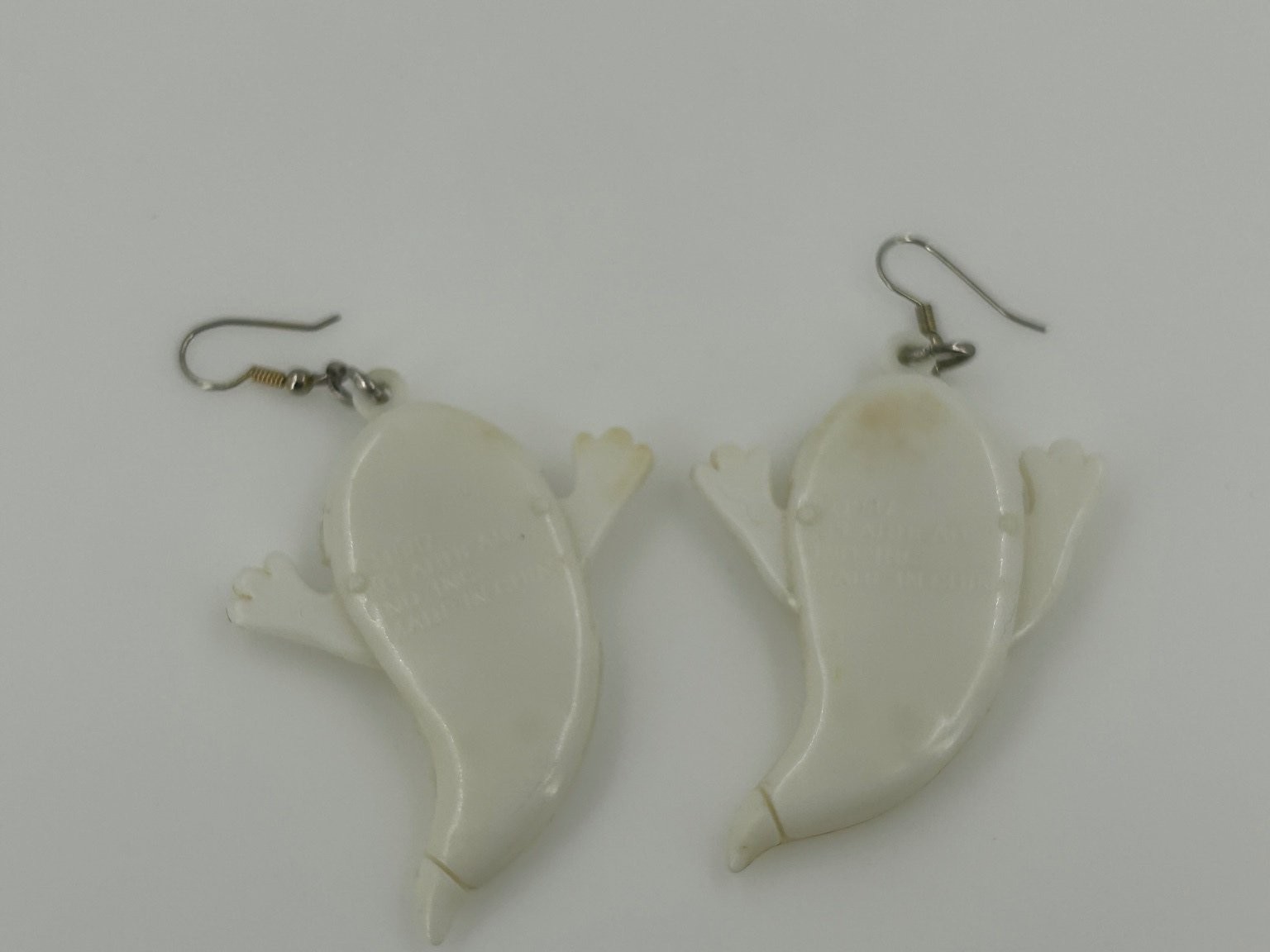 Spearhead Inc. Ghost Drop Dangle Earrings Silver … - image 4