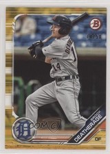 2019 Bowman Draft Gold 14/50 Brock Deatherage #BD-5 s3g
