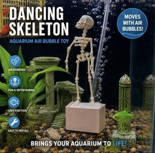Tanzendes Skelett Aquarium Belüftung Ornamen...