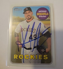 Antonio Senzatela 2018 Heritage Signed Baseball Card Colorado Rockies #484