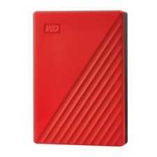 WD 4TB My Passport Portable Storage External Hard Drive USB 3.2 for PC/MAC Red