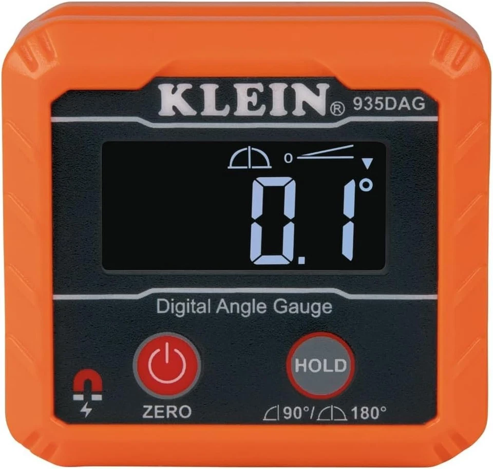 Klein Tools 935DAG Digital Electronic Level and Angle Gauge, Measures 0 - 90 and - Image 3 of 4