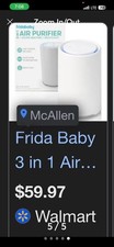 Frida Baby 3-in-1 Baby Air Purifier for Allergy Relief, Sound Machine Used