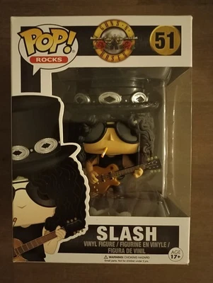 FUNKO POP NEUF GUNS AND ROSES : SLASH 51 - REF 10687 POP ROCKS - Photo 1/4