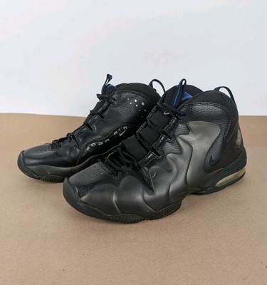 Men's Sz 12 Nike Air Penny III Varsity Royal 2009 Orlando Magic Black RARE