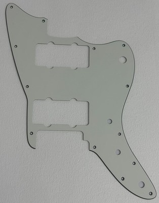 3 Ply parchment Pickguard Fit Squier Affinity Jazzmaster Style Guitar Parts