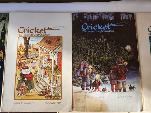 Cricket The Magazine for Children Volume 2 #5-11 Volume 3 #1-4.1975 Missing July - Picture 3 of 15