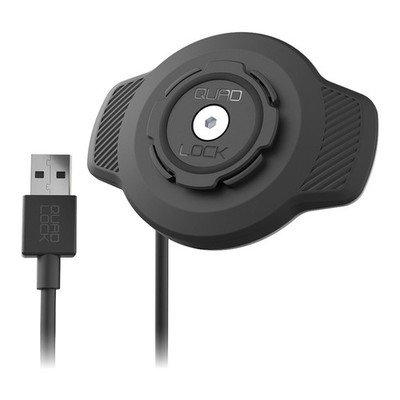 Quad Lock Wireless Charging Head Fahrrad Handyhalterung wasserdicht IP67 E-Bike