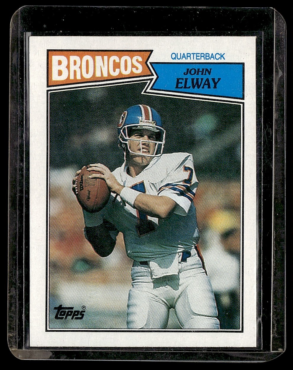 1987 Topps John Elway Denver Broncos #31