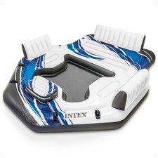 Intex Inflatable Lounging Float, Blue Open Box