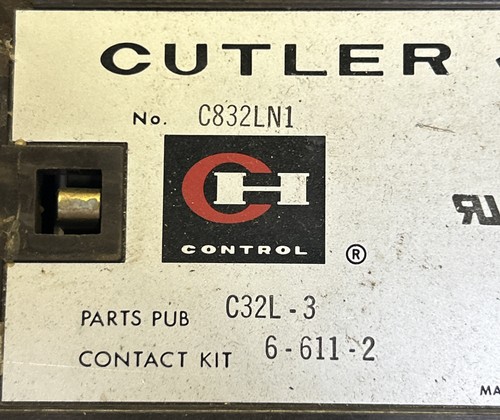 Messerhammer, C832LN1, Schütz 600V 3P - Bild 4 von 4