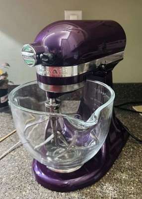 RARE Plumberry KitchenAid 5 qt Stand Mixer