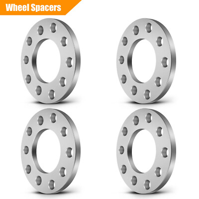 #ad #ad 4 pcs 1 2quot; 5x4.5 or 5x4.75 Studs Wheel Spacers For Ford Mustang Explorer Flex $38.33