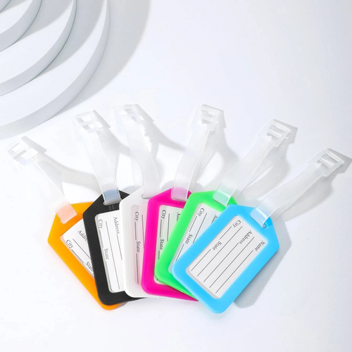 6 pcs Travel Luggage Safety ID Tag Airport Essentials Bag Suitcase ID Badge - Picture 7 of 12
