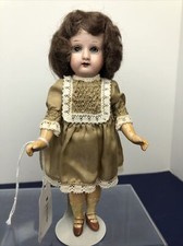 7  Antique German Bisque Doll Marked MOA 200 5 Piece Compo Body BR Sleep Eyes W