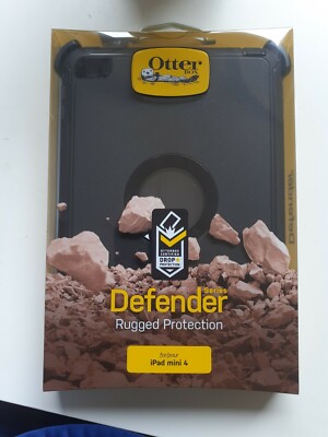 iPad Mini 4  Schutzhülle Defender Case, Schwarz Black