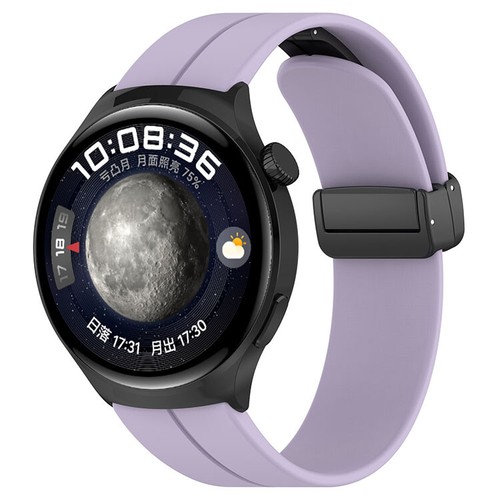 20/22MM Silikon Smartwatch Armband Faltschließe Armband für HUAWEI Watch4/4 Pro - Bild 33 von 33