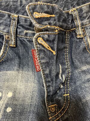 「超レア」DSQUARED2 Military Jean Dsquared2 Military Jean zip detailed jeans | S74LA0998S30330470