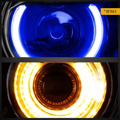 RGB VLAND Projector LED Headlights For 2008-2014 Dodge Challenger W/Sequential - Bild 8 von 17