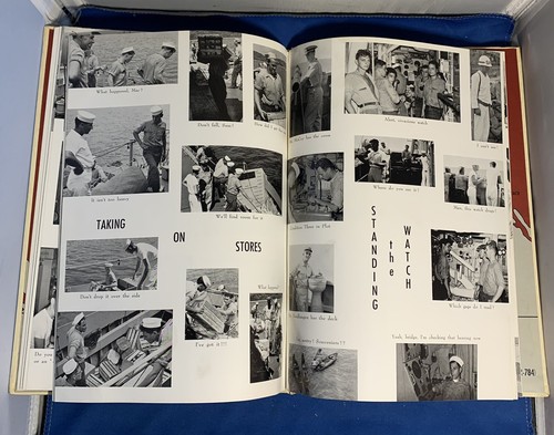 USS McKean (DDR-784) 1960 Westpac Kreuzfahrtbuch Einsatz Log Kreuzfahrtbuch - Bild 9 von 12