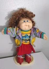 Cabbage Patch Kids Rare Beautiful Cornsilk Outfit /Red Skate Shoes (Outfit Only)