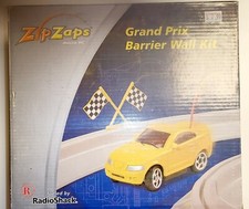 ZIP ZAPS MICRO RC GRAND PRIX BARRIER WALL KIT RADIO SHACK 60-7511... Pre Owned