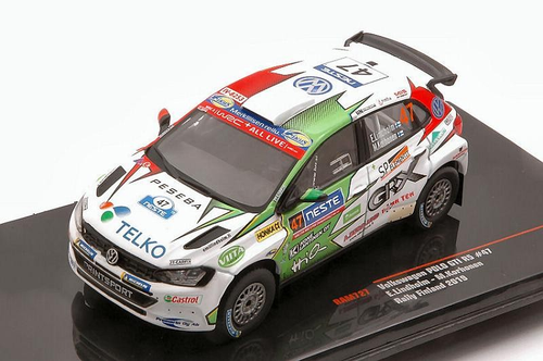 IXO 1:43 sc VOLKSWAGEN Polo GTI R5 #47 E. Lindholm M.Korhonen Rally Finland 2019