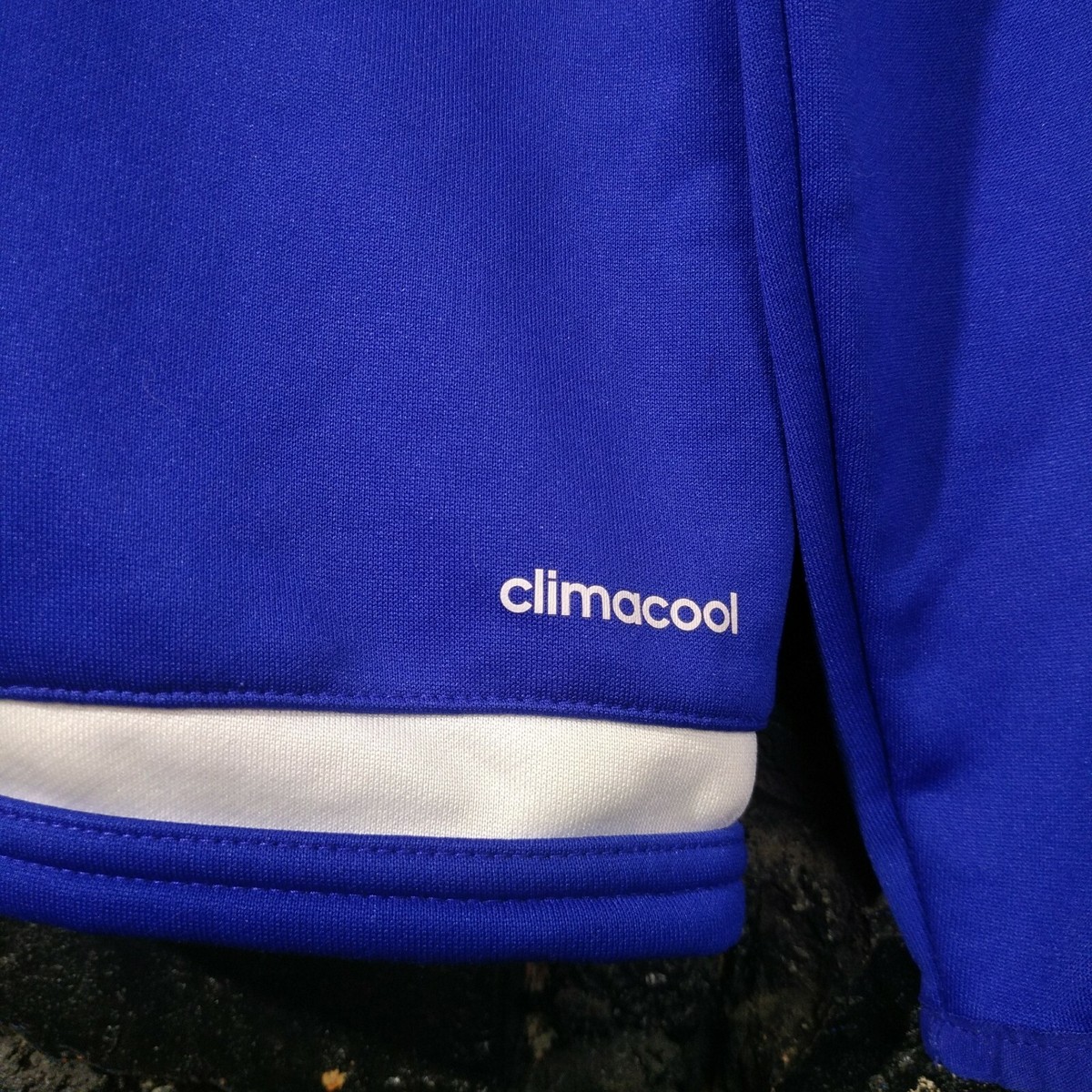Chelsea Training Jacket Long Sleeve Adidas S12069 Polyester Mens