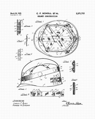 Classic USA Civil Serviceman Patent Prints, 4 (8x10) Art Decor Home Work Office - Picture 9 of 11