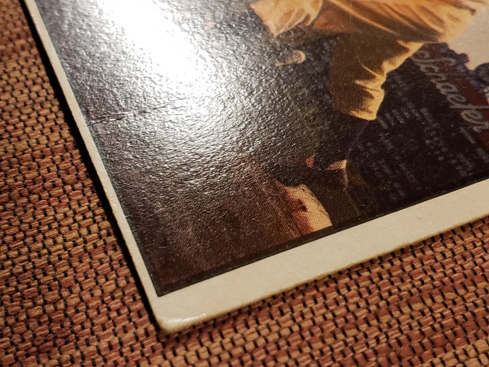 Tarjeta de béisbol original de colección 1953 Bowman color #92 Gil Hodges Brooklyn Dodgers Foto 3 de 4