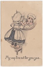 ALBERTA POSTCARD "MY CAP I'VE SET FOR YOU, YES."