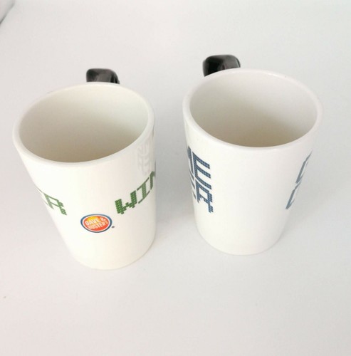 Dave Buster Mugs Lot 2 Game Over & Winner Arcade Game PS2 Controller - Picture 3 of 8