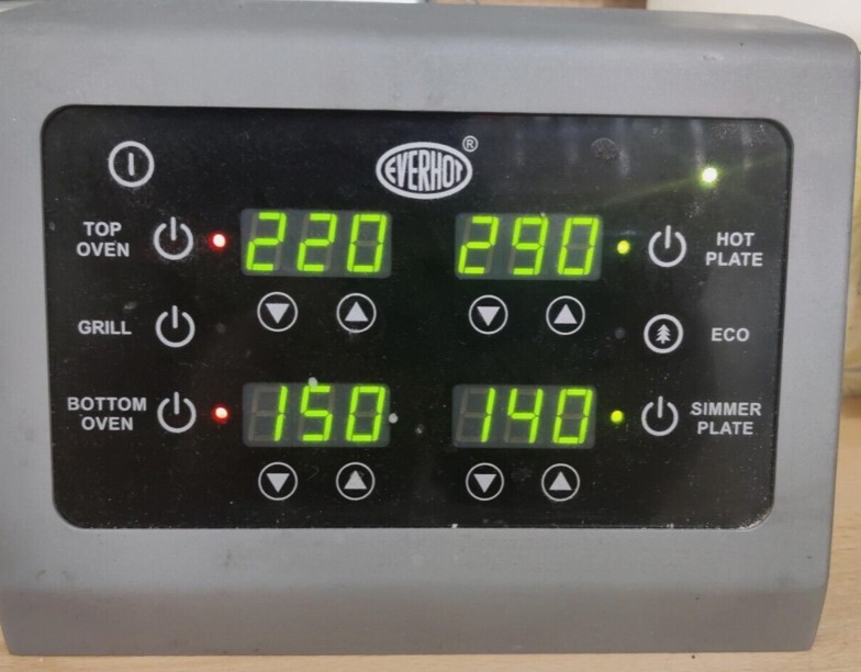 Everhot 60 Eco Range Stove, Burgundy Red eBay