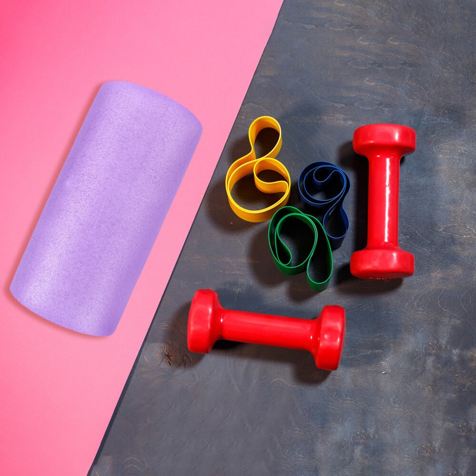 Yoga Brick Accessories Roller Column Foam for Back Pain Sports Stick