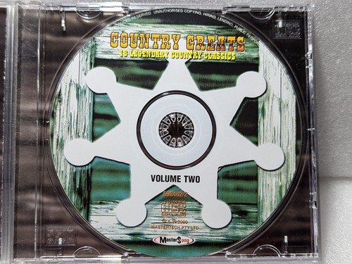 Country Greats 18 Legenday Country Classics Volume 2 Audio CD GC PreOwned - Picture 4 of 5