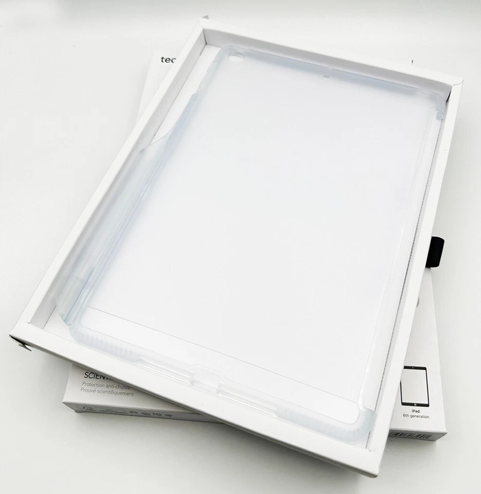 tech21 iPad 5th/6th Gen Tough Heavy Duty Thin Clear Case with Pencil Holder - Image 3 of 4